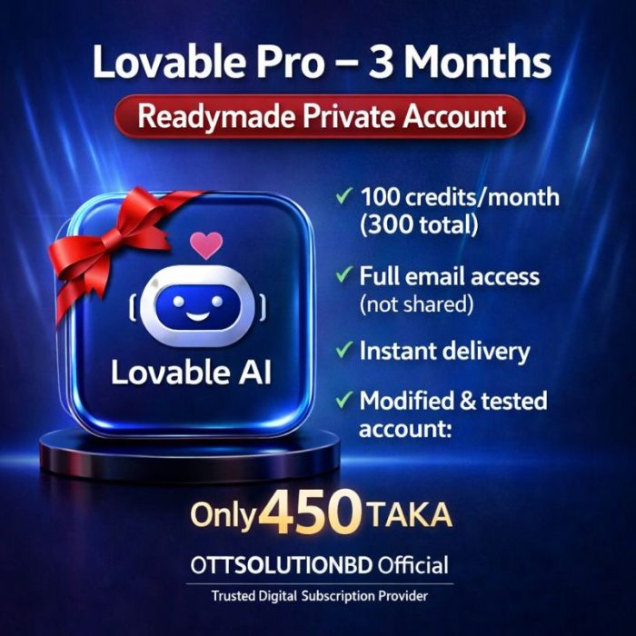 Lovable AI Pro