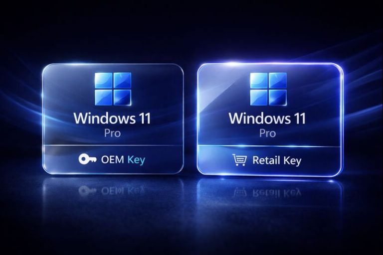 Windows 11 Pro OEM & Retail Key Original License